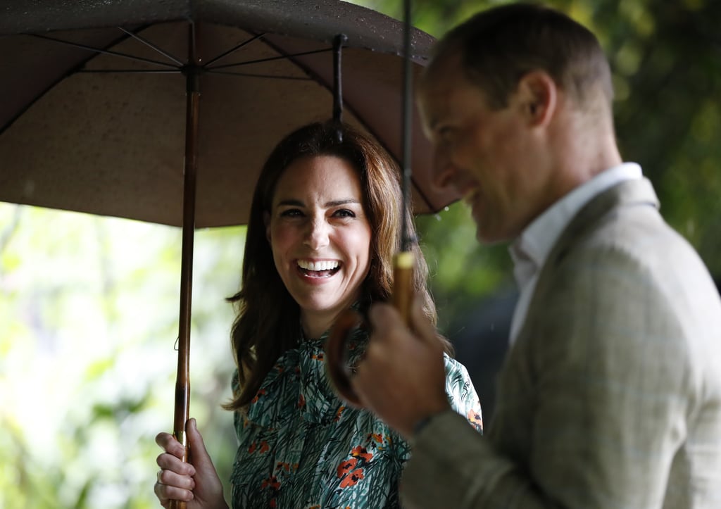 William and Harry at Princess Diana Garden Kensington Palace