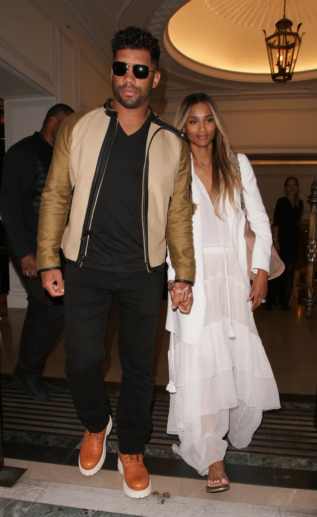 Ciara and Russell Wilson Out in London Photos July 2016