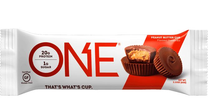 One Peanut Butter Cup Protein Bar