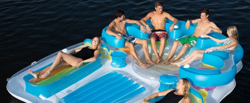Searching For a Pool Float to Fit the Whole Family? This One Holds Up to 7 People!