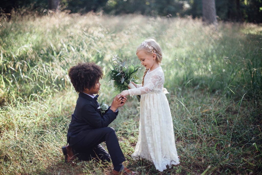 Moms Do a Wedding Photo Shoot With Kids