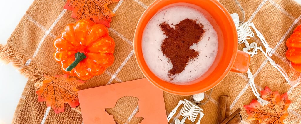 How to Make Halloween Shapes in Coffee Foam