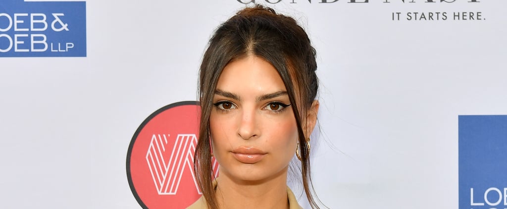 Emily Ratajkowski's Armpit Hair in Harper's Bazaar