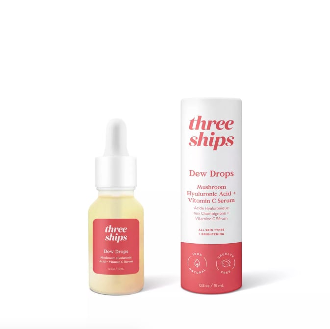 Three Ships Dew Drops Mushroom Hyaluronic Acid + Vitamin C Serum