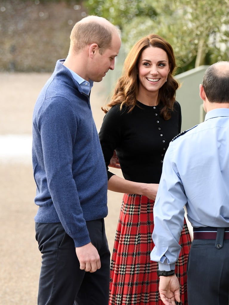 Kate Middleton Smiling at Prince William Pictures