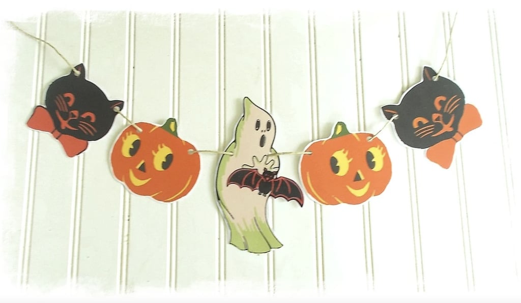 A Retro Halloween Banner