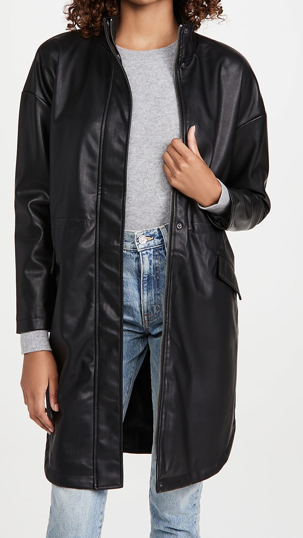 bb dakota faux leather jacket