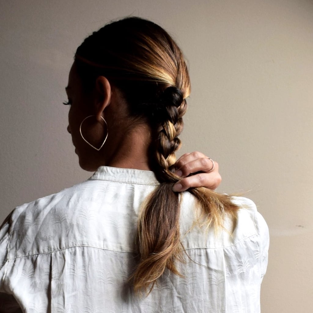 The French-Braid Ponytail Taking Over Instagram Is Actually SO Easy to Do