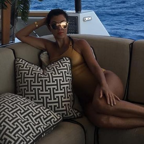Kourtney Kardashian on Vacation in Italy Sept. 2016