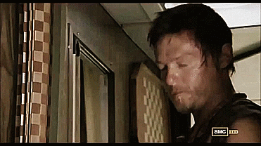 When he gives Carol this Cherokee Rose, and you want to give him a hug in return.