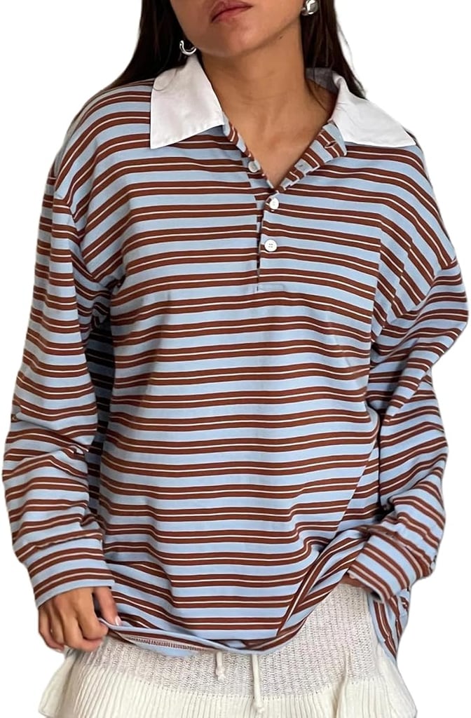 Faretumiya Striped Polo Shirt