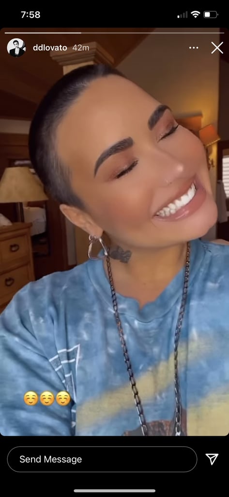 Demi Lovato Got a Buzz Cut For the New Year