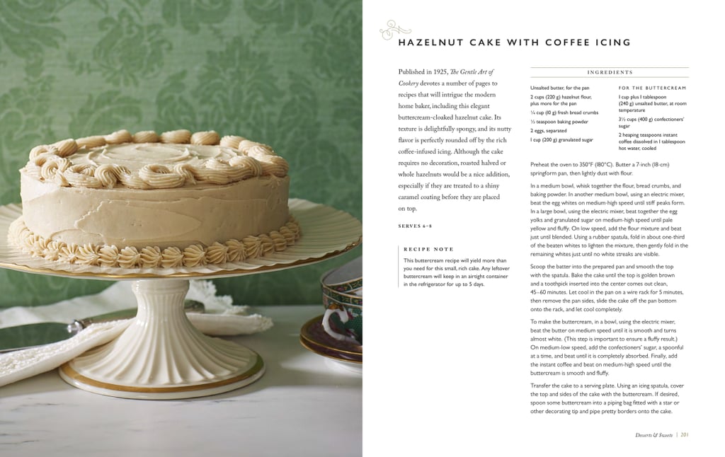 Exclusive Recipe: Hazelnut Cake With Coffee Icing