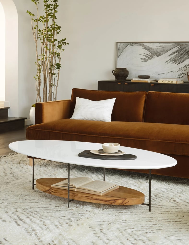 A Classic Coffee Table: Lulu and Georgia Thomas Bina Olivia Coffee Table