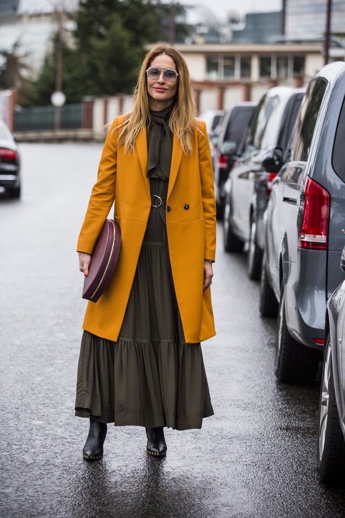 Mustard | Colourful Coats Street Style mustard, coat, mustard coat, style