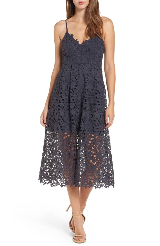 nordstrom astr the label lace midi dress