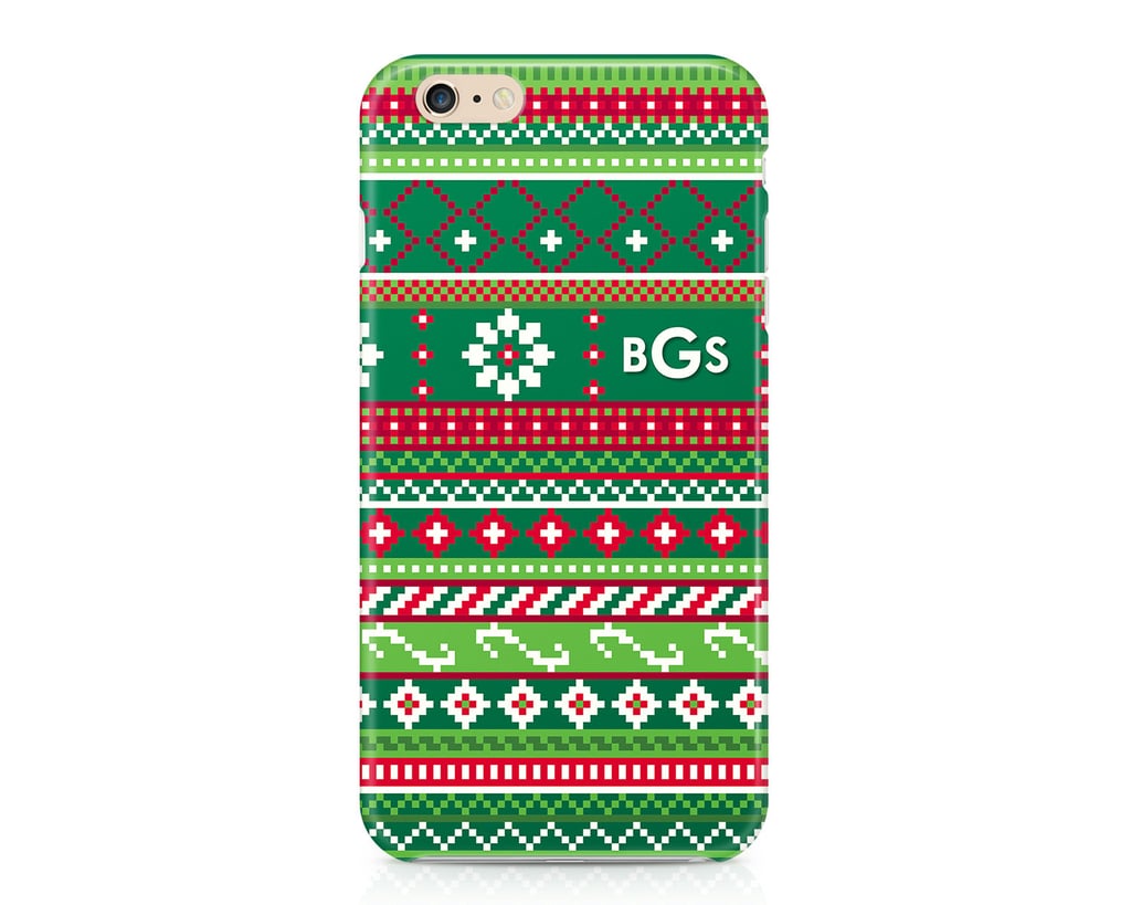 Monogram Christmas Phone Case (starting at $28)