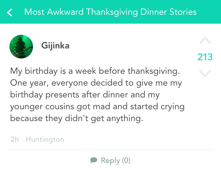 And Shoutout to Anyone Who Has a Birthday Around This Time of Year . . .
