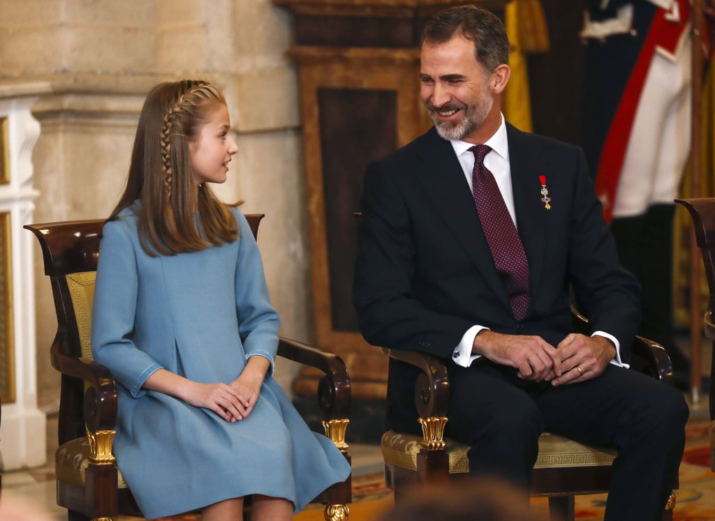 Princess Leonor Receiving the Order of Golden Fleece 2018