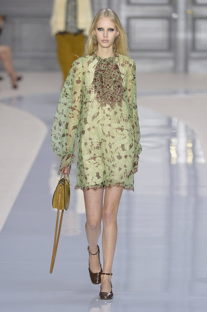 The floral print of this airy dress is calling Emma's name.