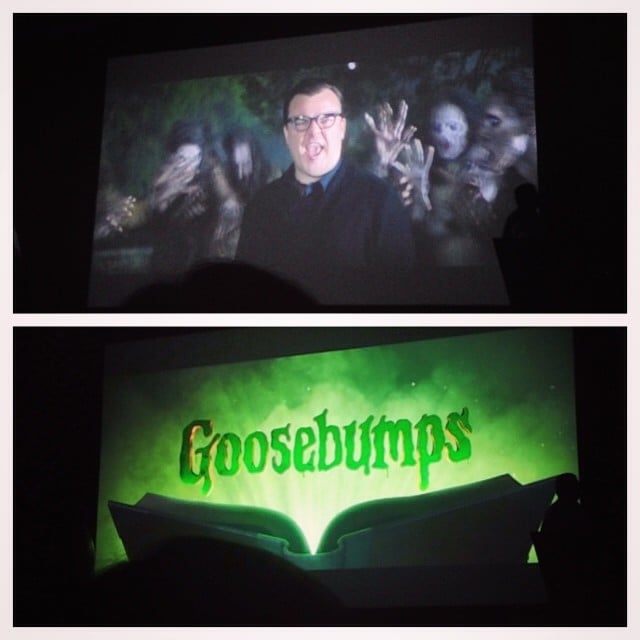 Jack Black is R.L. Stine in the Goosebumps movie. We got a first look at the sizzle reel.