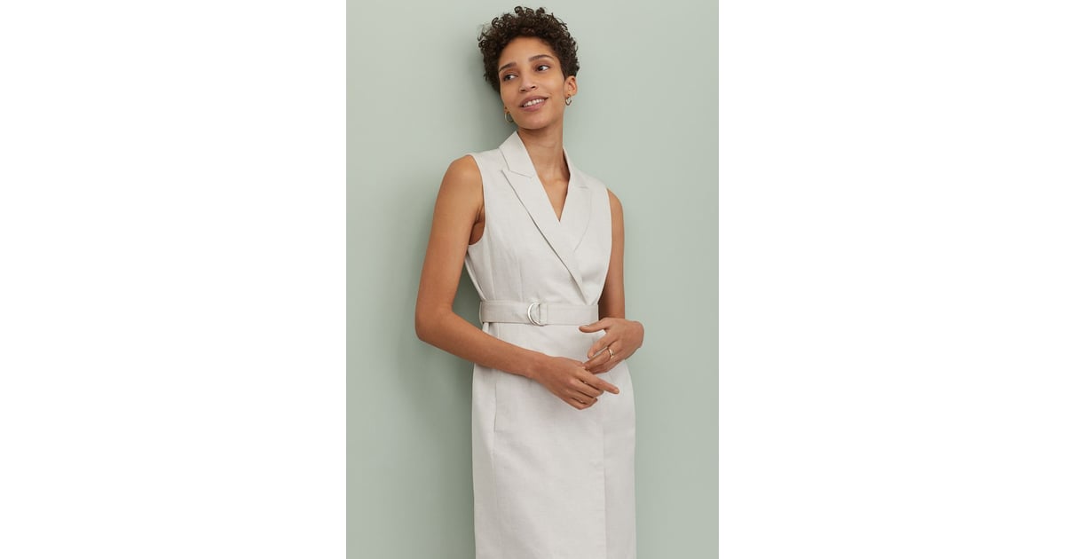 H&M LinenBlend Dress The Best Summer Dresses From H&M POPSUGAR