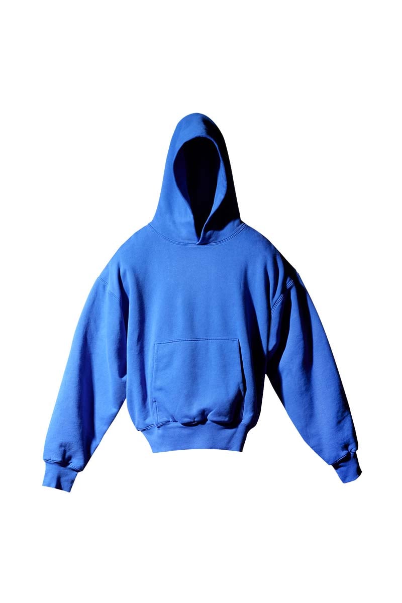 サイズ ヤフオク! - YEEZY GAP イージーギャップ Blue Hoodie パーカ... パーカー