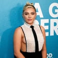 Florence Pugh's Side-Boob-Baring Polo Dress Is Completely Sheer