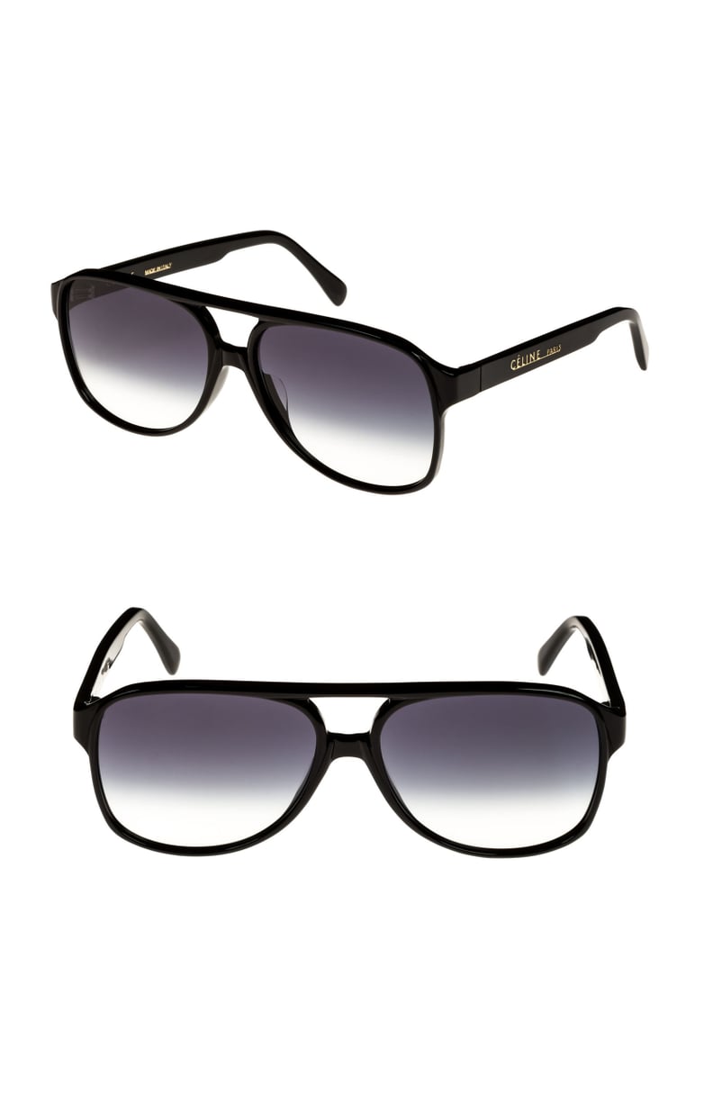 Our Pick: Céline 62mm Oversize Aviator Sunglasses