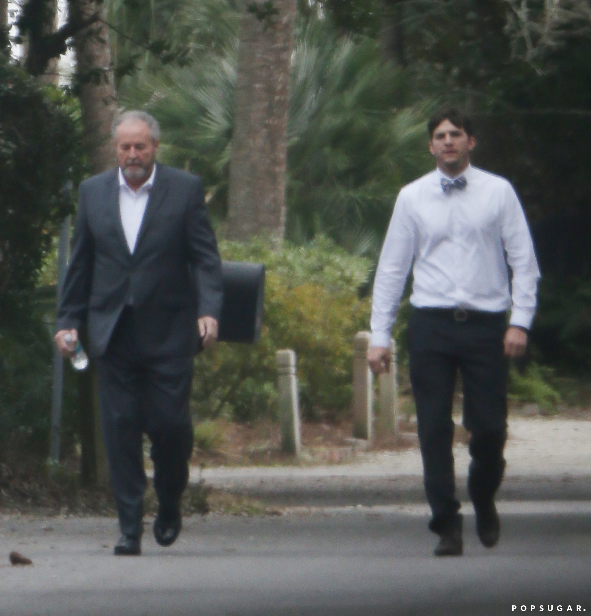 Mila Kunis And Ashton Kutcher After His Brother S Wedding Popsugar Celebrity