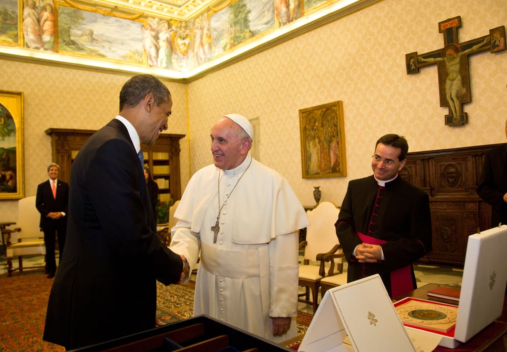 Barack Obama Meeting Pope Francis | Pictures