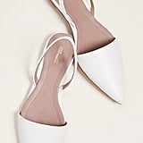dvf slingback flats