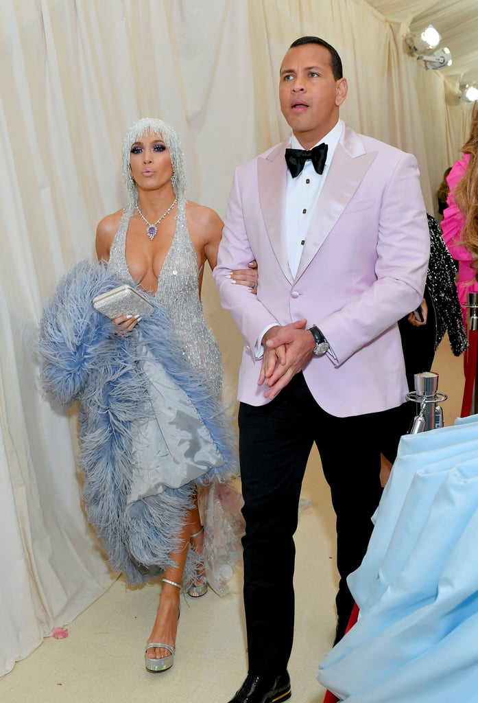 Jennifer Lopez and Alex Rodriguez at the 2019 Met Gala