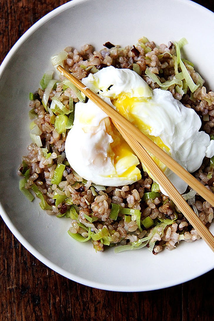 Ginger Fried Rice With Poached Egg | Fast Dinner Ideas | POPSUGAR Food ...