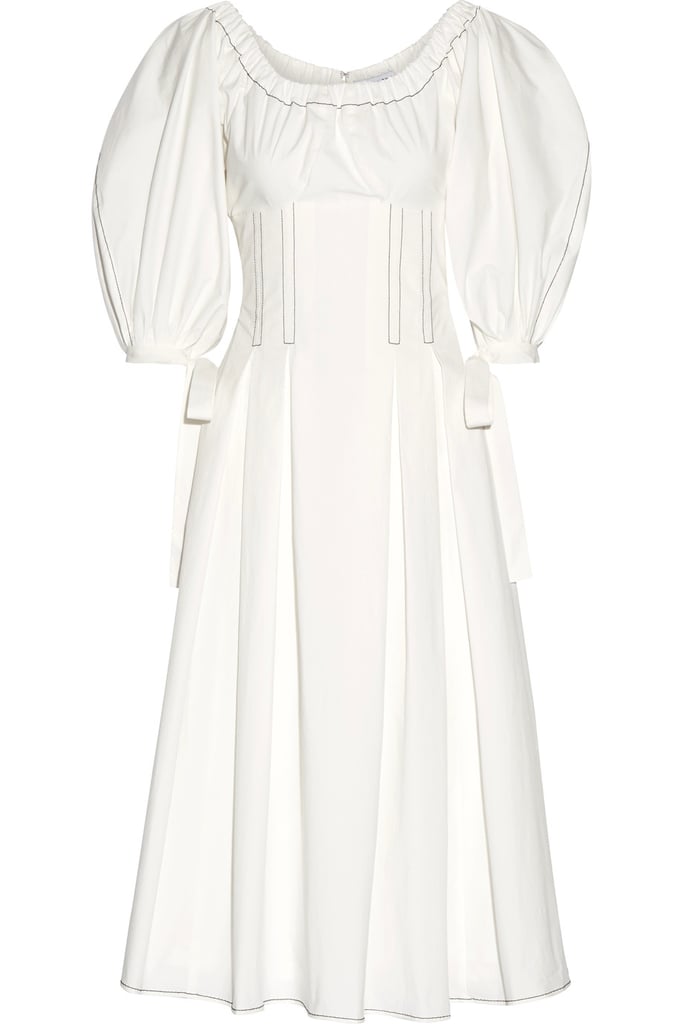 Emily Ratajkowski Wearing White Brock Collection Dress | POPSUGAR Fashion