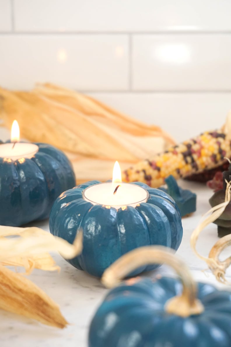 Pumpkin Votive Centerpiece