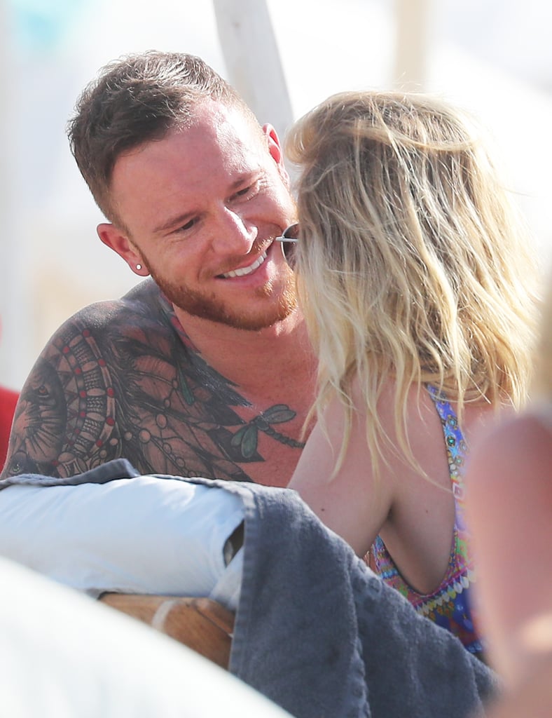 Ellie Goulding With Mystery Man in France July 2016