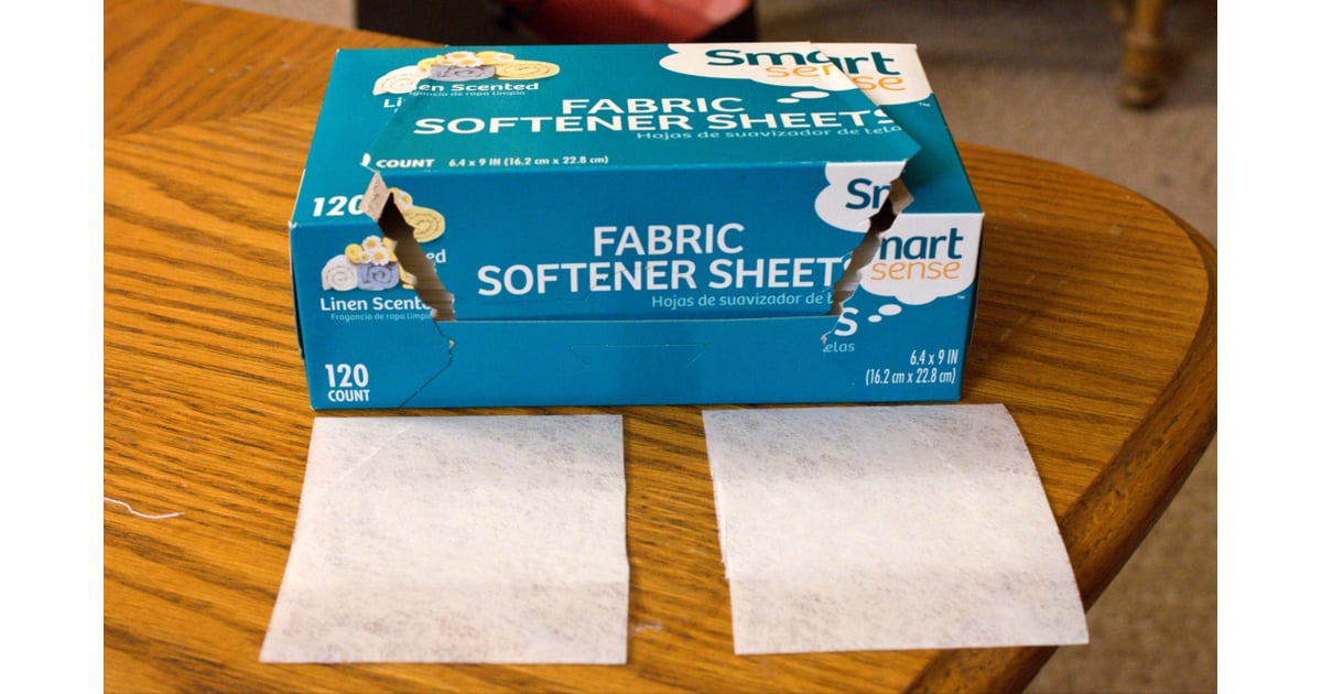 Keep bugs away with dryer sheets. Summer Hacks POPSUGAR Smart
