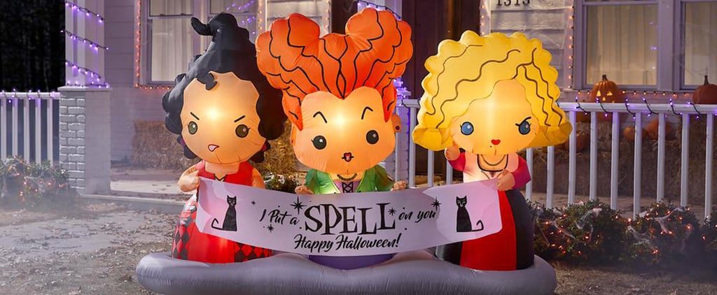 Home Depot's Giant Hocus Pocus Sisters Halloween Inflatable