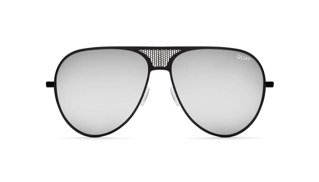 Iconic Sunglasses in Black/Silver ($75)