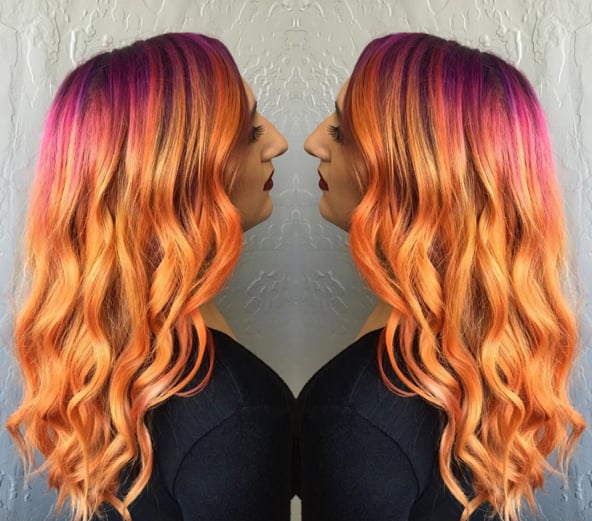 Sunset Hair Color Trend Popsugar Beauty 4460