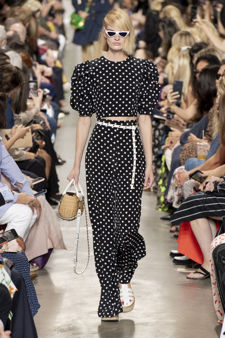 Puffy Sleeves on the Michael Kors Collection Runway at New York Fashion Week