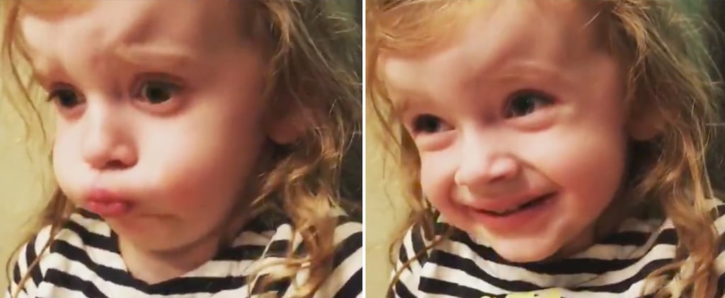 Viral Video of Girl Pretending to Like Her Mom's Spaghetti
