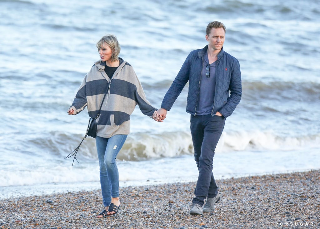 Taylor Swift and Tom Hiddleston With His Mom in the UK