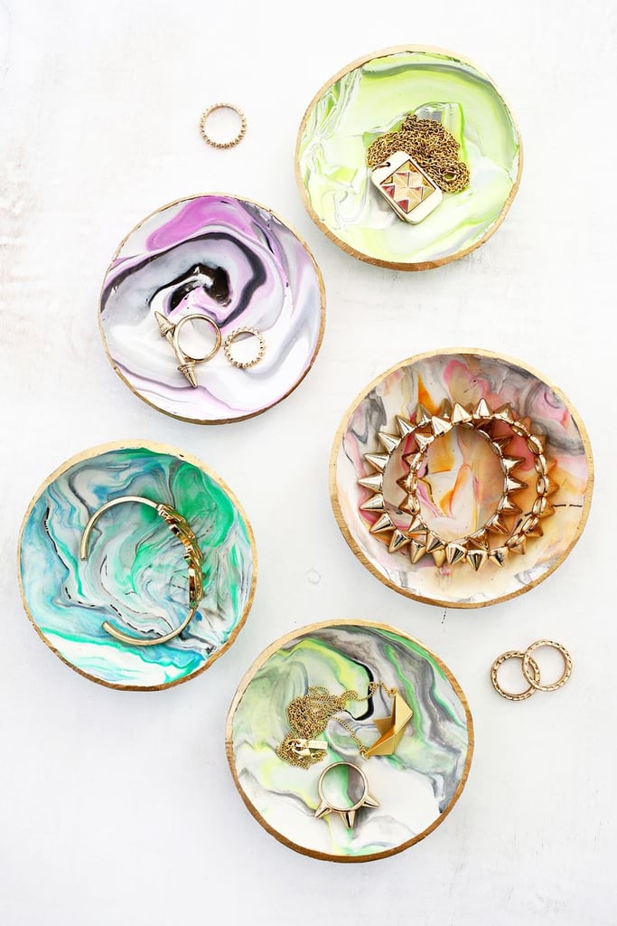 Marbled-Clay Trinket Dish