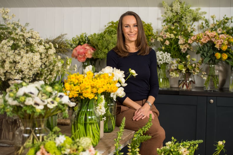Florist Philippa Craddock poses for a photograph in her studio in London on March 29, 2018.Philippa Craddock has been chosen to create the church flowers for the wedding of Britain's Prince Harry and Harry's fiancee, US actress Meghan Markle in St George'