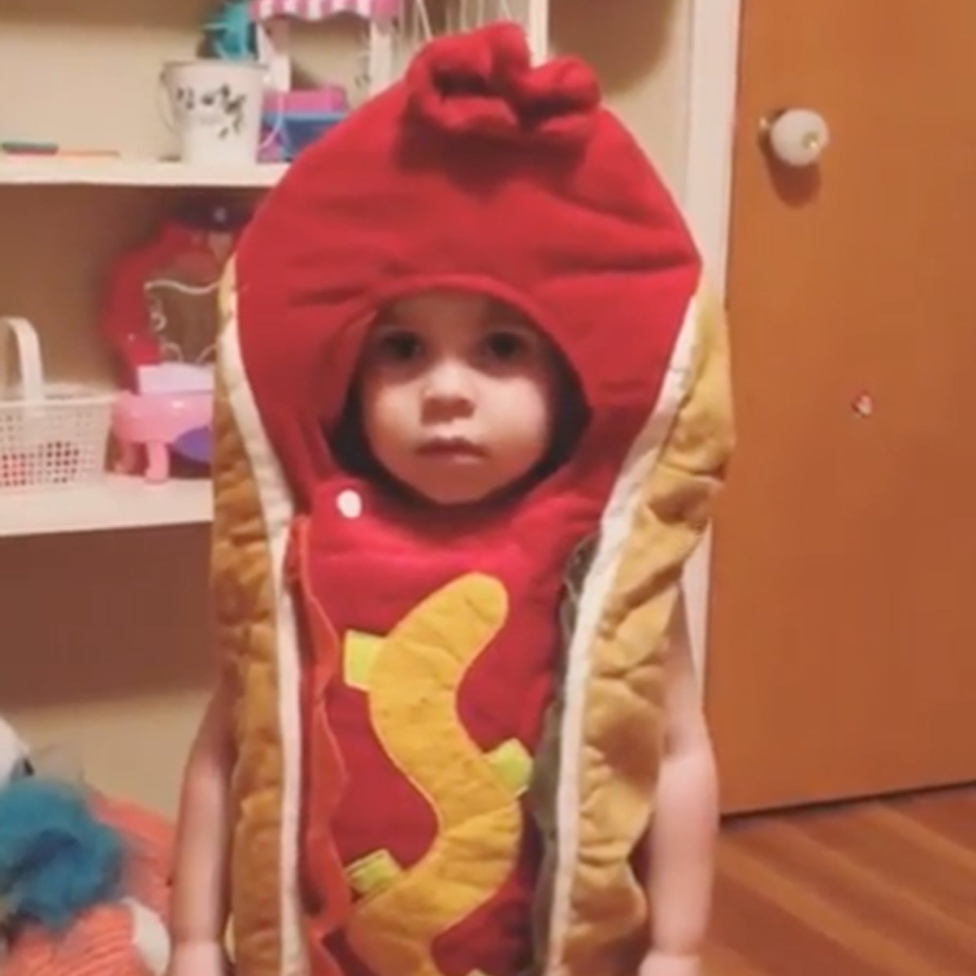 Child Costume Hot Dog 