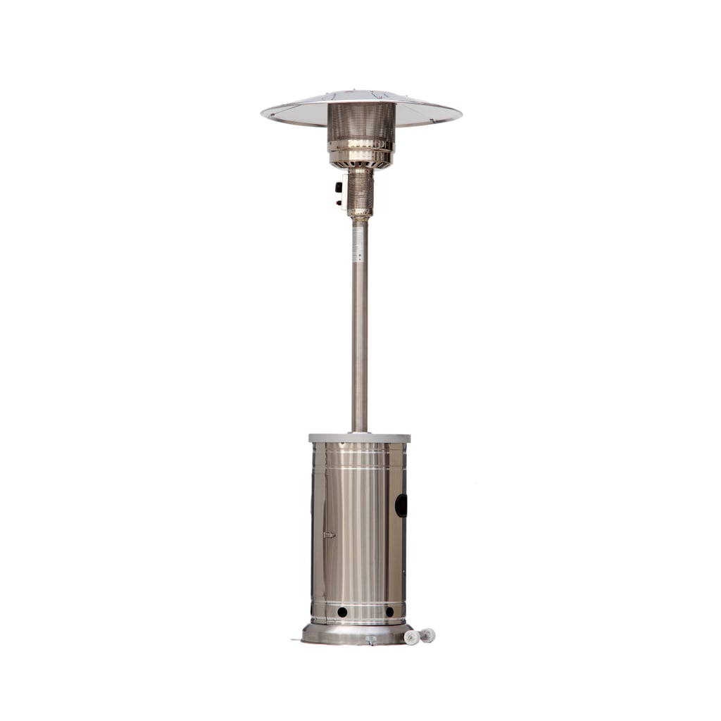 For Outdoor Hanging: Style Selections 48000-BTU Stainless Steel Propane Patio Heater