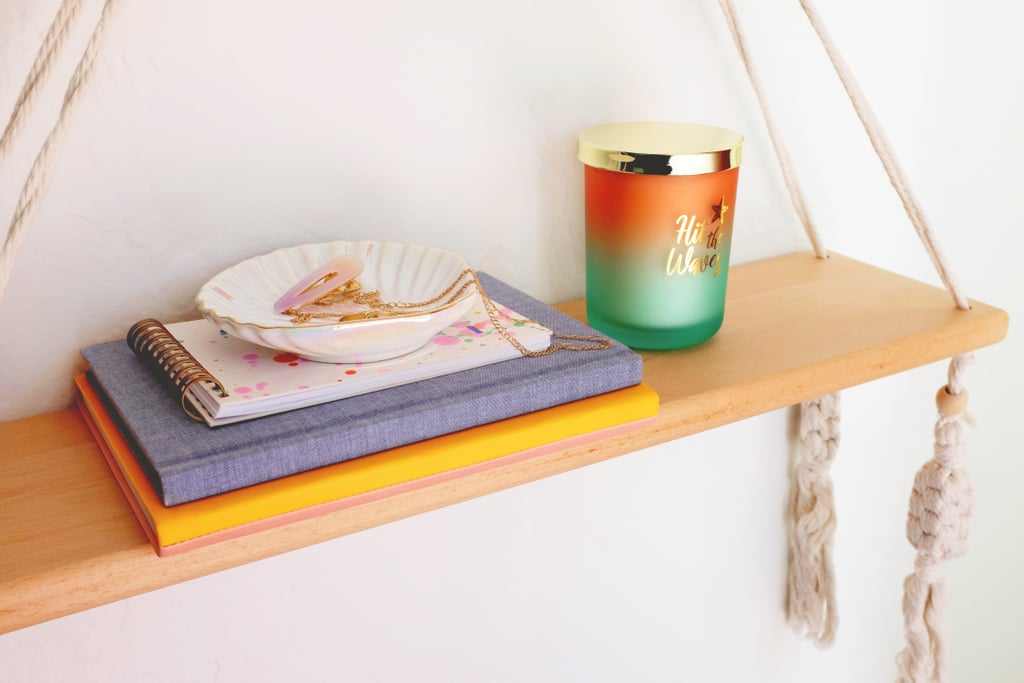 How to Style a Hanging Wall Shelf POPSUGAR Home