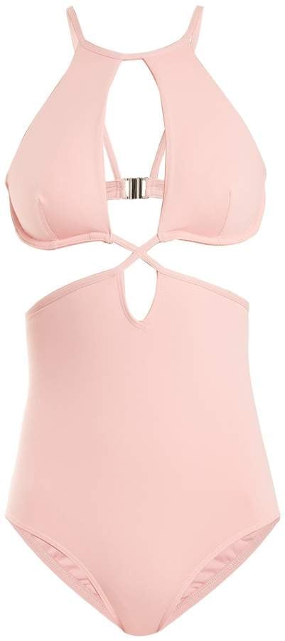 Ephemera Cut-Out Underwired Swimsuit